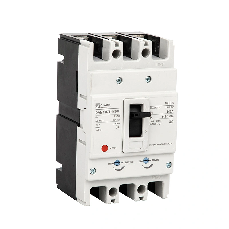 160A Thermal Magnetic na-agbanwe agbanwe MCCB