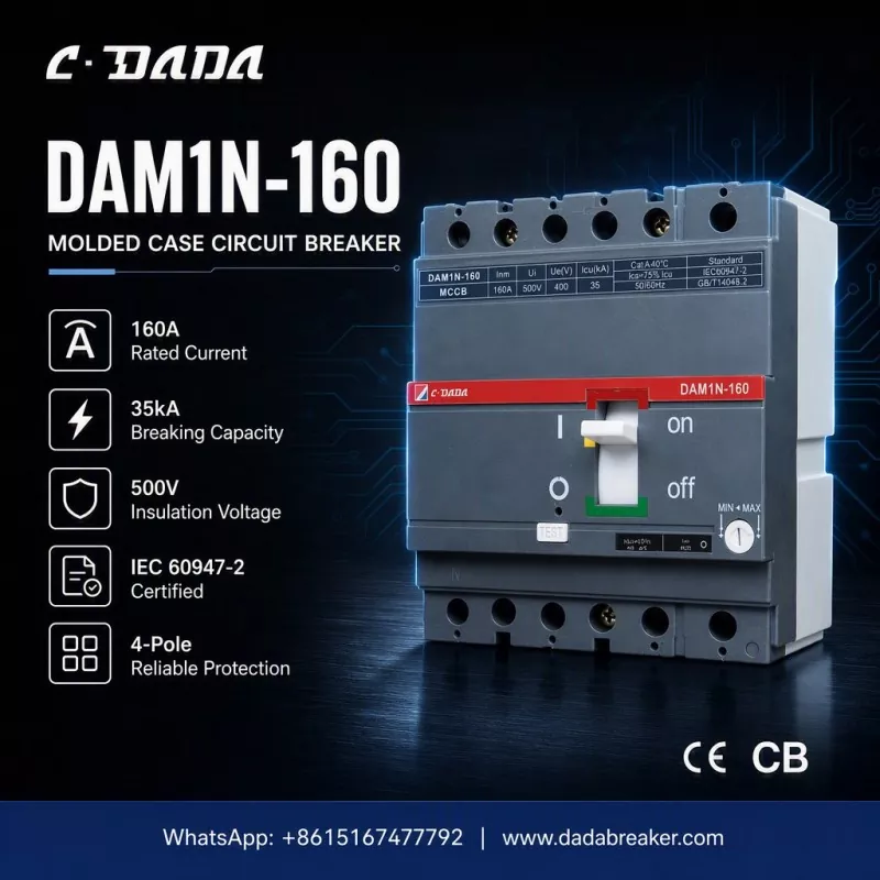 Nchedo nkenke maka netwọkụ ụlọ ọrụ: C·DADA DAM1N-160 MCCB