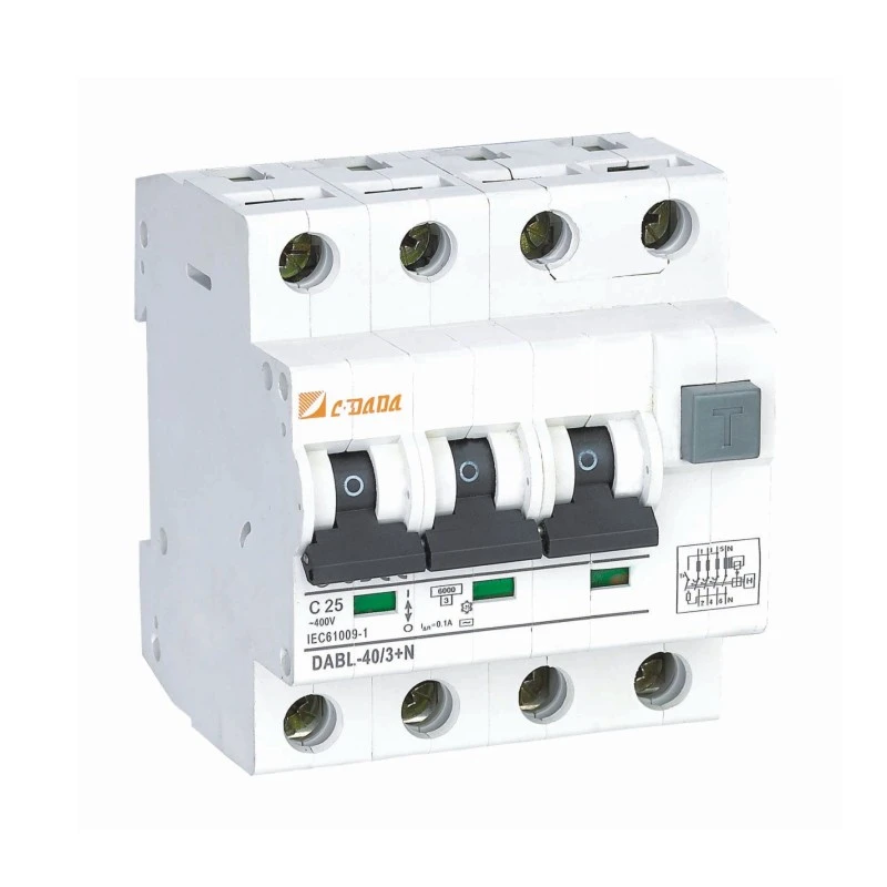 2P 4P Ụdị eletrọnịkị RCBO